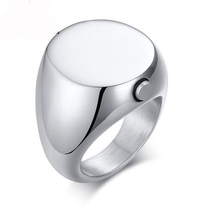 Bague cinéraire ronde