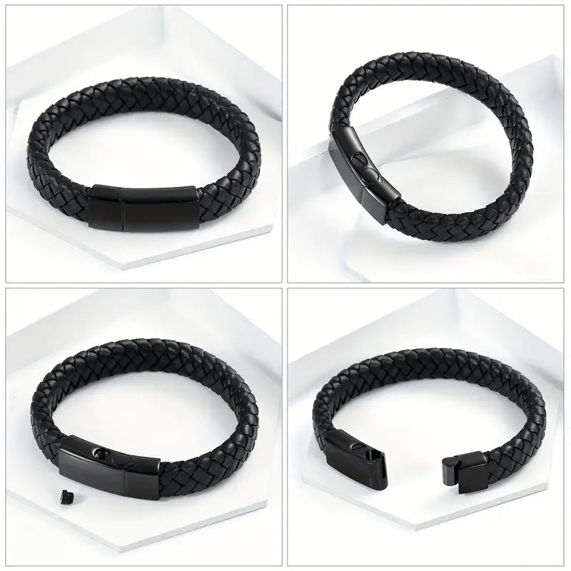 Bracelet cinéraire noir