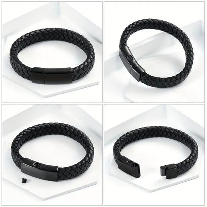 Bracelet cinéraire noir