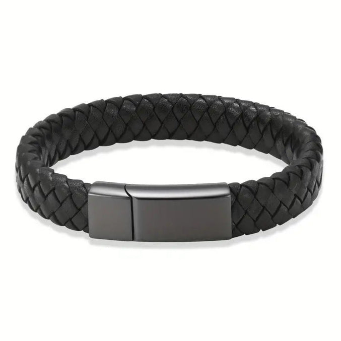Bracelet cinéraire noir