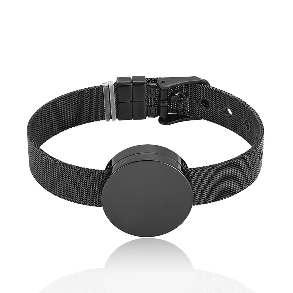 Bracelet cinéraire rond