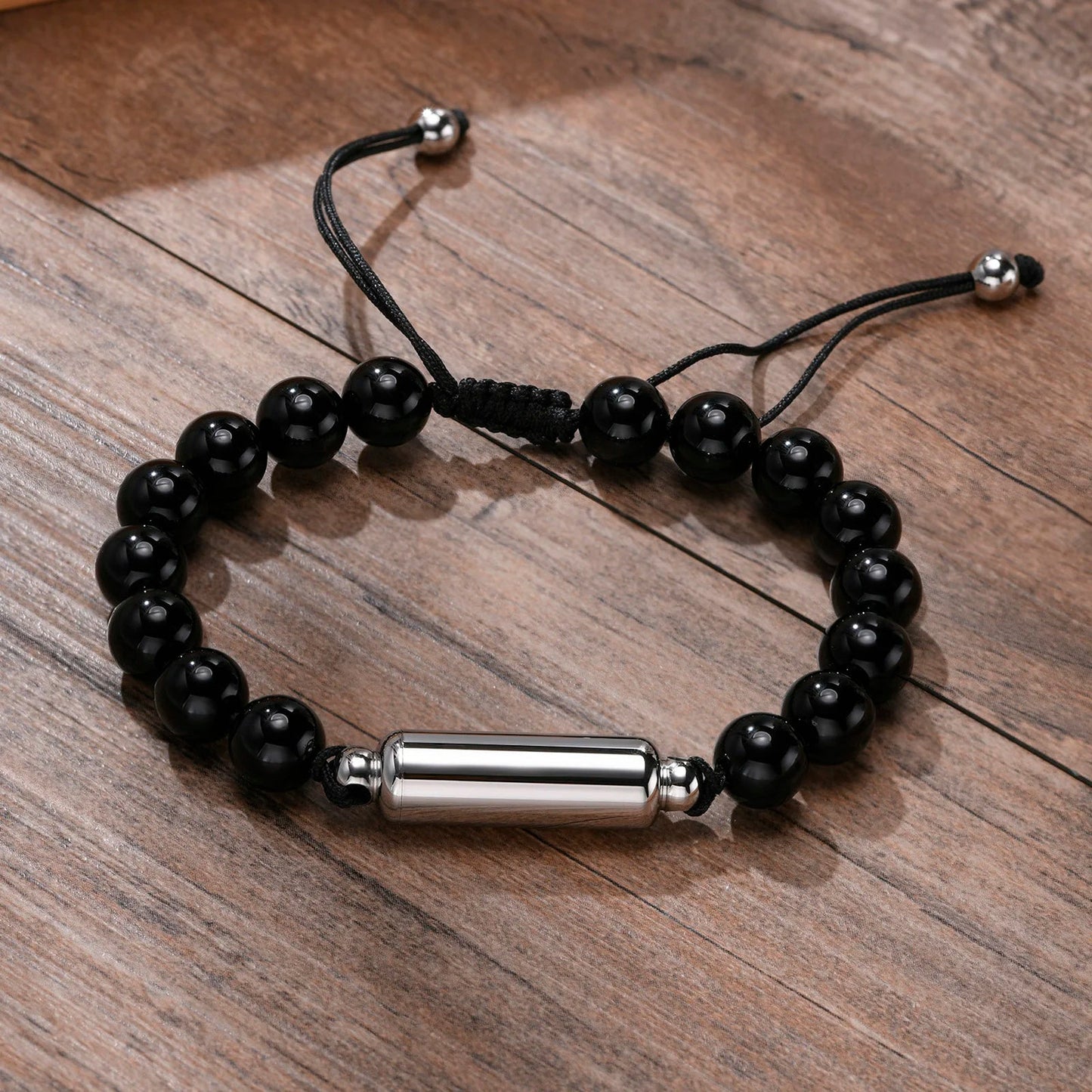 Bracelet cinéraire perles de cristal