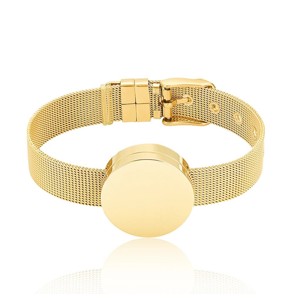 Bracelet cinéraire rond