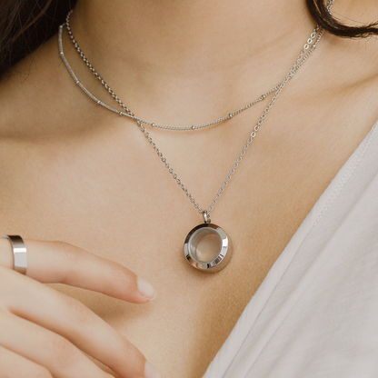 Collier cinéraire rond