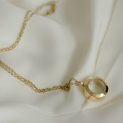 Collier cinéraire rond