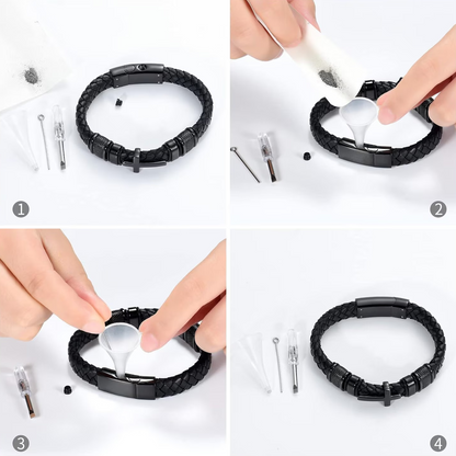 Bracelet cinéraire croix