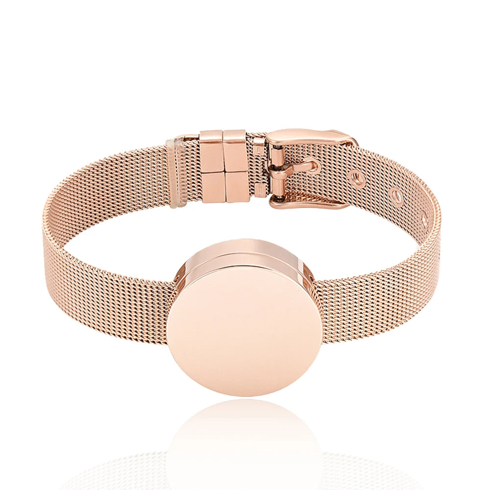 Bracelet cinéraire rond