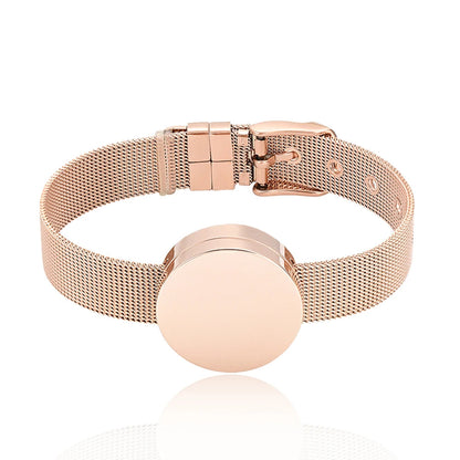 Bracelet cinéraire rond